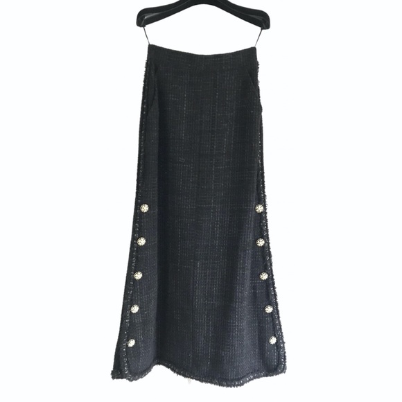 Chanel Vintage Maxi Tweed Skirt 2008 Runway Look13 - Picture 1 of 7